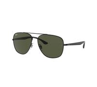 Ray - Ban Unisex Ray - Ban RB3683 002/31 Gafas de sol Metal Negro G15 Cuadrada Normal