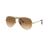 Ray - Ban Unisex Ray - Ban RB3689 AVIATOR METAL II 914751 Gafas de sol Metal Oro Piloto Normal Sombreado