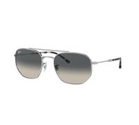 Ray - Ban Unisex Ray - Ban RB3707 003/71 Gafas de sol Metal Plata Gris Geométrico Normal Sombreado