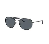 Ray - Ban Unisex Ray - Ban RB3707 9257R5 Gafas de sol Metal Negro Azul Geométrico Normal