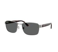 Ray - Ban Unisex Ray - Ban RB3750 004/B1 Gafas de sol Metal Gris Gris Cuadrada Normal