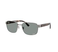 Ray - Ban Unisex Ray - Ban RB3751CH 004/3R Gafas de sol Metal Gris Cuadrada Polarizado