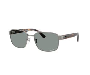 Ray - Ban Unisex Ray - Ban RB3751CH 004/3R Gafas de sol Metal Gris Cuadrada Polarizado