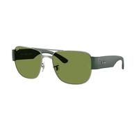 Ray - Ban Unisex Ray - Ban RB3756 004/4E Gafas de sol Metal Gris Verde Cuadrada Normal