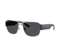 Ray - Ban Unisex Ray - Ban RB3756CH 004/K8 Gafas de sol Metal Gris Gris Cuadrada Polarizado