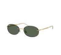 Ray - Ban Unisex Ray - Ban RB3767 001/71 Gafas de sol Metal Oro Verde Redonda Normal