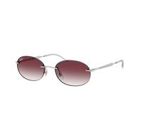 Ray - Ban Unisex Ray - Ban RB3767 003/8H Gafas de sol Metal Plata Violeta Redonda Normal Sombreado