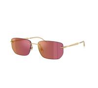 Ray - Ban Unisex Ray - Ban RB3768 001/D0 Gafas de sol Metal Oro Violeta Geométrico Reflejado