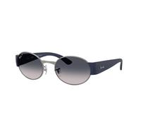 Ray - Ban Unisex Ray - Ban RB3770 004/78 Gafas de sol Metal Gris Azul Redonda Polarizado Sombreado