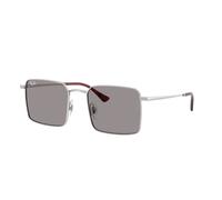 Ray - Ban Unisex Ray - Ban RB3782 003/1 Gafas de sol Metal Plata Gris Cuadrada Normal