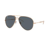 Ray - Ban Unisex Ray - Ban RB3825 OLD AVIATOR 9202R5 Gafas de sol Metal Oro Azul Piloto Normal Antirreflejo