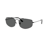 Ray - Ban Unisex Ray - Ban RB3845 EXPLORER 5 002/B1 Gafas de sol Metal Negro Gris Geométrico Normal
