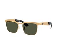 Ray - Ban Unisex Ray - Ban RB3875 WAYFARER DELUXE 927633 Gafas de sol Metal Oro Verde Cuadrada Normal