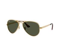 Ray - Ban Unisex Ray - Ban RB3925 AVIATOR MAX 001/31 Gafas de sol Metal Oro Verde Piloto Normal