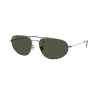 Ray - Ban Unisex Ray - Ban RB3945 004/31 Gafas de sol Metal Gris Verde Geométrico Normal