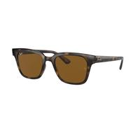 Ray - Ban Unisex Ray - Ban RB4323 710/33 Gafas de sol Inyectado Tortuga Marrón Cuadrada Normal