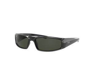 Ray - Ban Unisex Ray - Ban RB4335 601/71 Gafas de sol Inyectado Negro G15 Pillow Normal