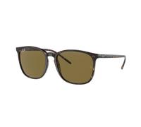 Ray - Ban Unisex Ray - Ban RB4387F 902/73 Gafas de sol Acetato Tortuga Marrón Cuadrada Normal