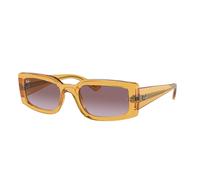 Ray - Ban Unisex Ray - Ban RB4395 KILIANE 66828H Gafas de sol Acetato Amarillo Violeta Pillow Normal Sombreado