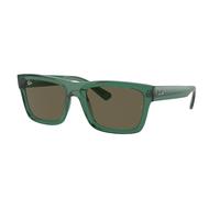 Ray - Ban Unisex Ray - Ban RB4396 WARREN 6681/3 Gafas de sol Acetato Verde Marrón Cuadrada Normal