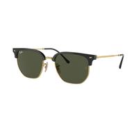 Ray - Ban Unisex Ray - Ban RB4416 NEW CLUBMASTER 601/31 Gafas de sol Inyectado Negro Verde Geométrico Normal