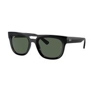 Ray - Ban Unisex Ray - Ban RB4426 PHIL 667771 Gafas de sol Inyectado Negro Verde Cuadrada Normal