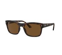 Ray - Ban Unisex Ray - Ban RB4428 894/57 Gafas de sol Acetato Tortuga Marrón Cuadrada Polarizado
