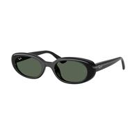 Ray - Ban Unisex Ray - Ban RB4441D 667771 Gafas de sol Inyectado Negro Verde Pillow Normal