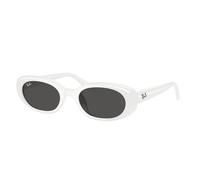 Ray - Ban Unisex Ray - Ban RB4441D 677287 Gafas de sol Inyectado Blanco Marrón Pillow Normal
