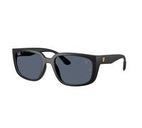 Ray - Ban Unisex Ray - Ban RB4443M F70287 Gafas de sol Ojeada Negro Gris Cuadrada Normal