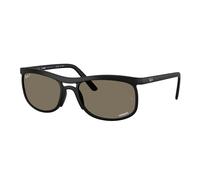 Ray - Ban Unisex Ray - Ban RB4452CH 601S87 Gafas de sol Ojeada Negro Cuadrada Polarizado