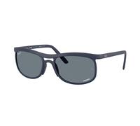 Ray - Ban Unisex Ray - Ban RB4452CH 633180 Gafas de sol Ojeada Azul Cuadrada Polarizado