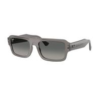 Ray - Ban Unisex Ray - Ban RB4454 FLACKO 680571 Gafas de sol Acetato Gris Gris Cuadrada Normal Sombreado