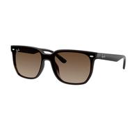 Ray - Ban Unisex Ray - Ban RB4466D 714/13 Gafas de sol Nylon Marrón Marrón Cuadrada Normal Matizado