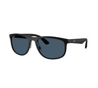 Ray - Ban Unisex Ray - Ban RB4468 601S1C Gafas de sol Ojeada Negro Cuadrada Polarizado