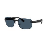Ray - Ban Unisex Ray - Ban RB4470CH 601S1C Gafas de sol Ojeada Negro Geométrico Polarizado