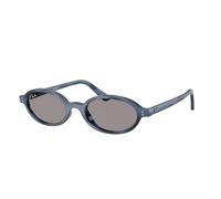 Ray - Ban Unisex Ray - Ban RB4472 6855/1 Gafas de sol Inyectado Azul Gris Redonda Normal