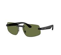 Ray - Ban Unisex Ray - Ban RB4475CH 601S/2 Gafas de sol Ojeada Negro Verde Geométrico Polarizado