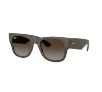 Ray - Ban Unisex Ray - Ban RB4840S 6124T5 Gafas de sol Ojeada Marrón Marrón Cuadrada Polarizado Sombreado
