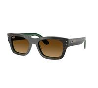 Ray - Ban Unisex Ray - Ban RB7683S JOSEPH 140285 Gafas de sol Acetato Verde Marrón Cuadrada Normal Sombreado