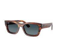 Ray - Ban Unisex Ray - Ban RB7683S JOSEPH 954/S3 Gafas de sol Acetato Marrón Azul Cuadrada Polarizado Sombreado