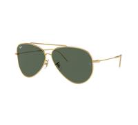 Ray - Ban Unisex Ray - Ban RBR0101S AVIATOR REVERSE 001/VR Gafas de sol Metal Oro G15 Piloto Normal