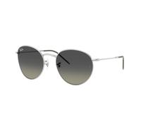 Ray - Ban Unisex Ray - Ban RBR0103S ROUND REVERSE 003/11 Gafas de sol Metal Plata Gris Pantos Normal Sombreado