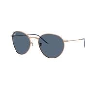 Ray - Ban Unisex Ray - Ban RBR0103S ROUND REVERSE 92023A Gafas de sol Metal Oro Azul Pantos Normal