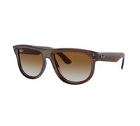 Ray - Ban Unisex Ray - Ban RBR0501S BOYFRIEND REVERSE 6709CB Gafas de sol Inyectado Marrón Marrón Cuadrada Normal Sombreado