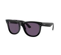 Ray - Ban Unisex Ray - Ban RBR0502S WAYFARER REVERSE 66771A Gafas de sol Acetato Negro Violeta Cuadrada Normal