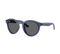 Ray - Ban Unisex Ray - Ban RBR0505S 6708GR Gafas de sol Acetato Azul Gris Pantos Normal