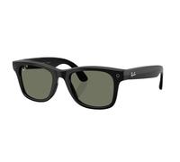 Ray - Ban Unisex Ray - Ban RW4011 Ray-Ban Meta (Gen 3) Wayfarer 601/9A gafas inteligentes Inyectado Negro Verde Cuadrada Polarizado