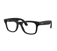RAY-BAN Meta Gen 3 Wayfarer - Gafas con IA - Negro Mate - L | Más de 8 h de batería, 6 micrófonos, montura fina - lentes transparentes con filtro de luz azul y tratamiento antirreflejante