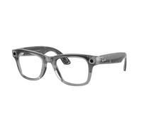 Ray - Ban Unisex Ray - Ban RW4012 Ray-Ban Meta (Gen 2) Wayfarer 6840MF gafas inteligentes Inyectado Gris Transparente Cuadrada Fotocromático